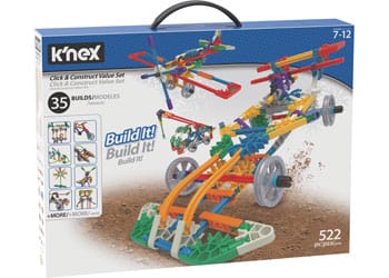 KNex Model Building knex - Click & Construct Value Building Set Boxed