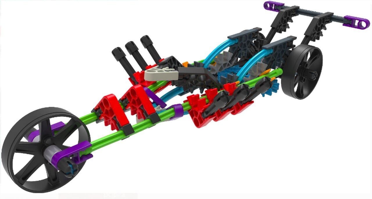 KNex Model Building Knex Rad Rides 12 N 1 Building Set