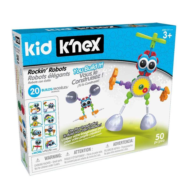 KNex Model Building knex - Rockin' Robots Building Set