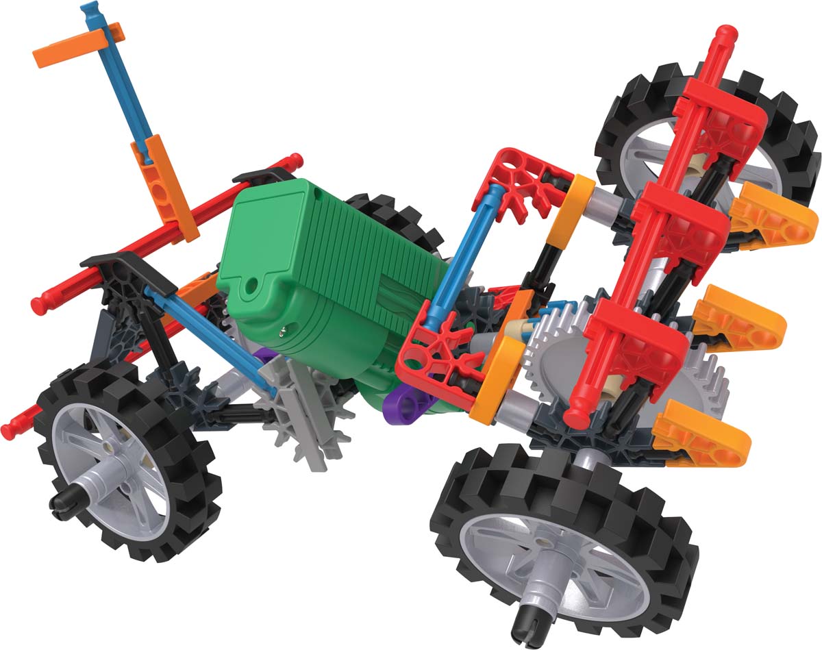 KNex Technology & Engineering K'Nex - 4WD Demolition Truck Building Set