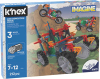 KNex Technology & Engineering K'Nex - 4WD Demolition Truck Building Set