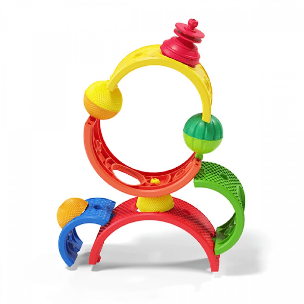 Lalaboom Blocks Lalaboom 5 Arches & 8 Pcs Beads