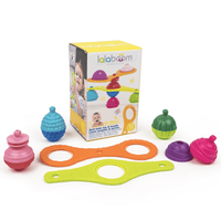 Lalaboom Blocks Lalaboom Teether Links & 8 Pcs Beads
