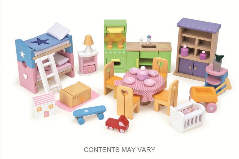 Le Toy Van Doll Houses and Furniture Le Toy Van Sweetheart Cottage with Furniture