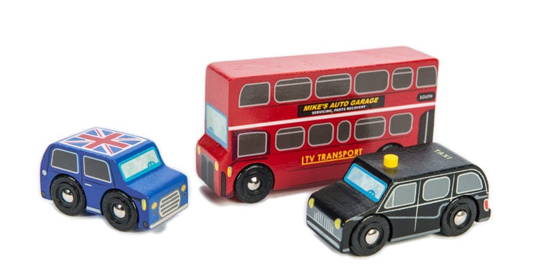 Le Toy Van Toy Garages & Vehicles Little London Vehicle Set