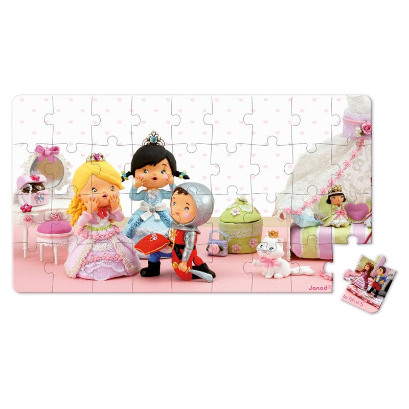 Lilliputiens Floor Puzzles Janod - Rose Princess