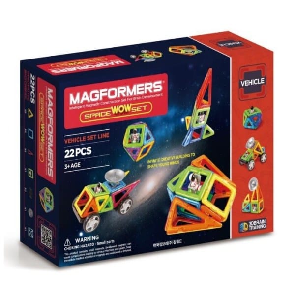 MAGFORMERS Magnetic Magformers Space WOW Set