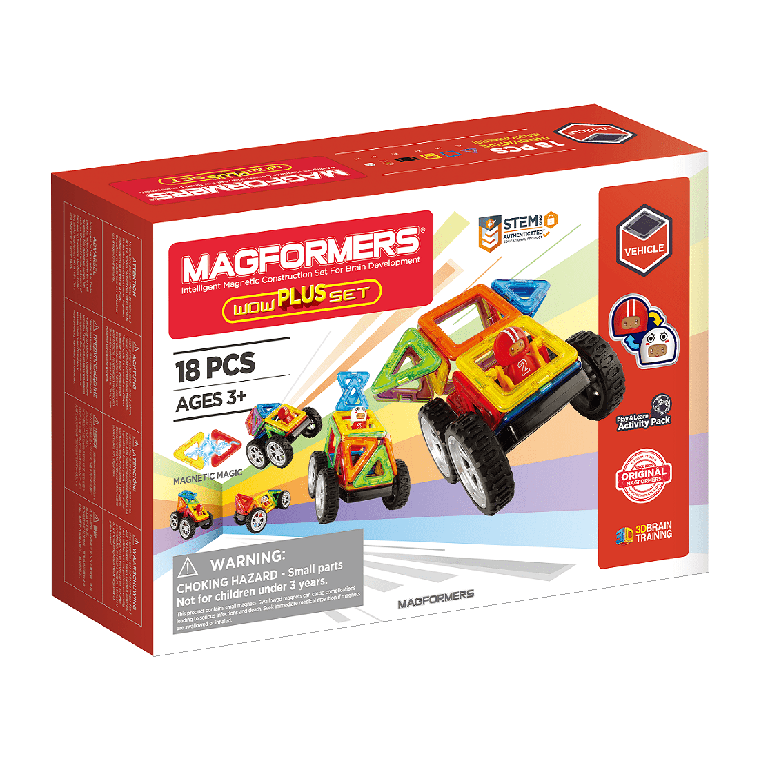 MAGFORMERS Magnetic Magformers WOW Plus Set