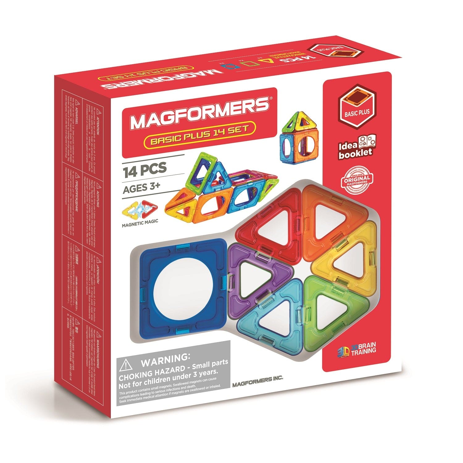 MAGFORMERS Technology & Engineering Magformers Basic Plus - 14 Pc