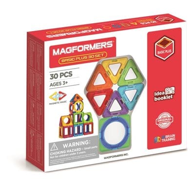 MAGFORMERS Technology & Engineering Magformers Basic Plus 30 Set