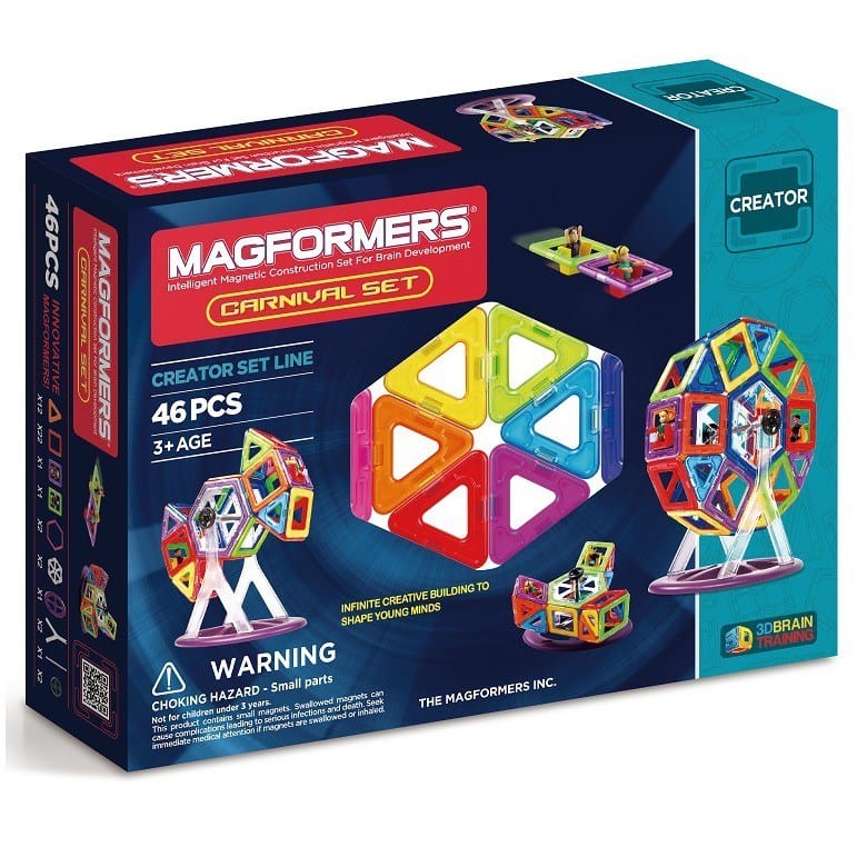 MAGFORMERS Technology & Engineering MAGFORMERS Creator - Carnival Set - 46 Pcs