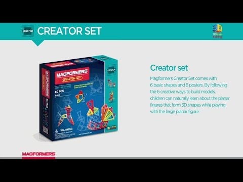 MAGFORMERS Technology & Engineering Magformers Creator Set - 60 Pieces