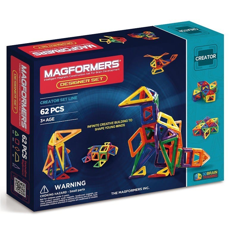 MAGFORMERS Technology & Engineering Magformers Designer Set - 62 Pcs