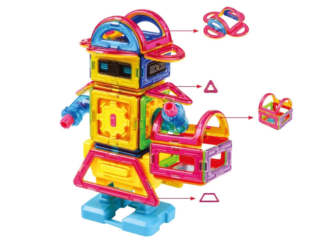 MAGFORMERS Technology & Engineering MAGFORMERS Hi Tech - Walking Robot - 45 Pcs