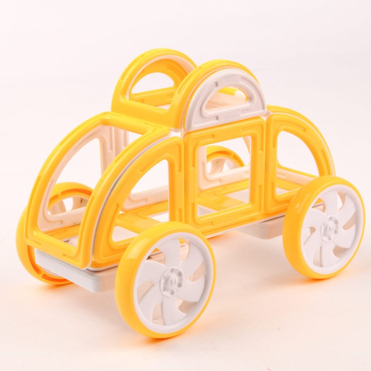 MAGFORMERS Technology & Engineering Magformers My First Buggy Car Set (Yellow)