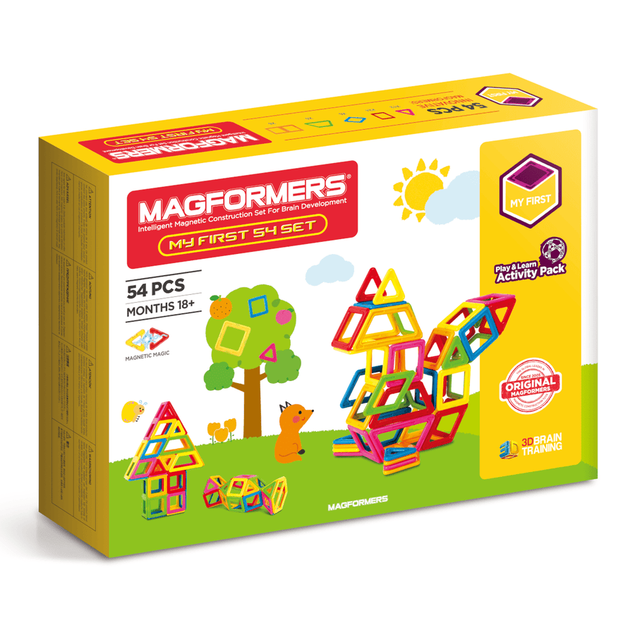 MAGFORMERS Technology & Engineering MAGFORMERS My First Magformers Set 54  Pcs