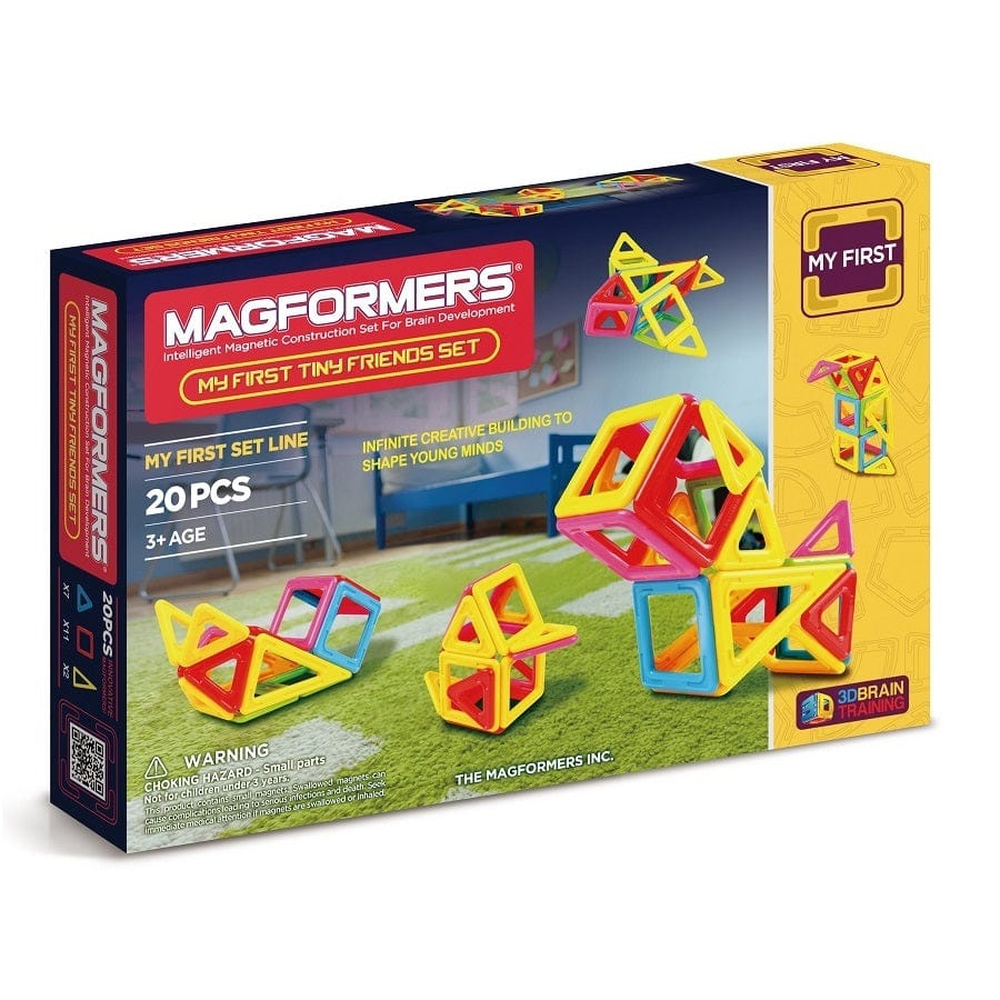 MAGFORMERS Technology & Engineering Magformers My First - Tiny Friends - 20 Pcs