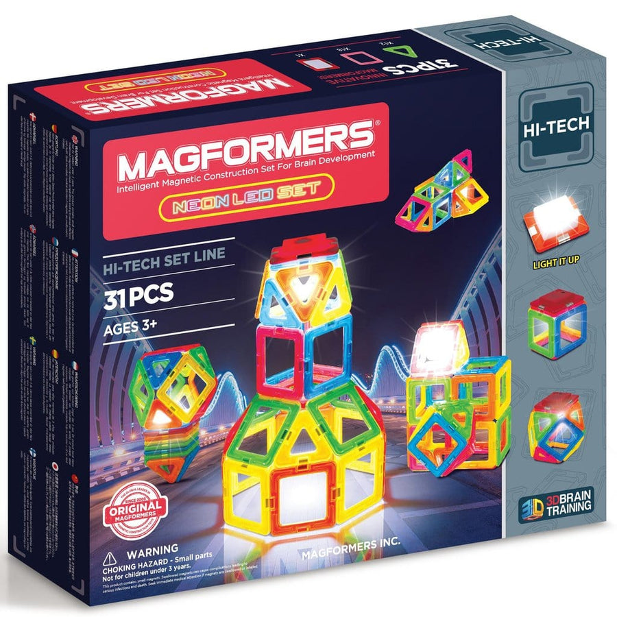 MAGFORMERS Technology & Engineering Magformers Neon LED Set 31