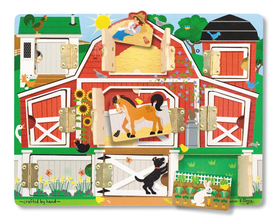 Melissa and Doug Animals & Dinosaurs Melissa and Doug Magnetic Farm Hide & Seek