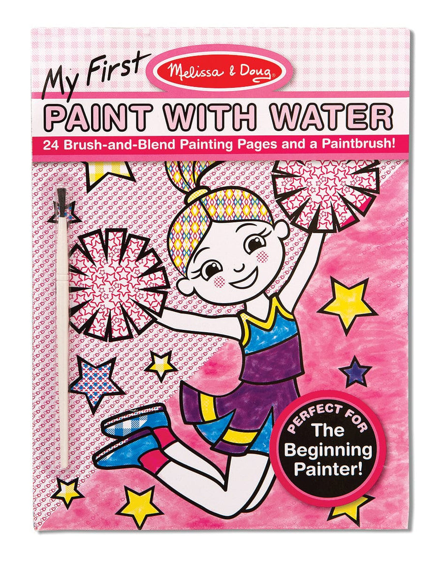 Melissa and Doug Art & Craft Melissa and Doug My First Paint with Water - Cheerleaders Flowers Fairies