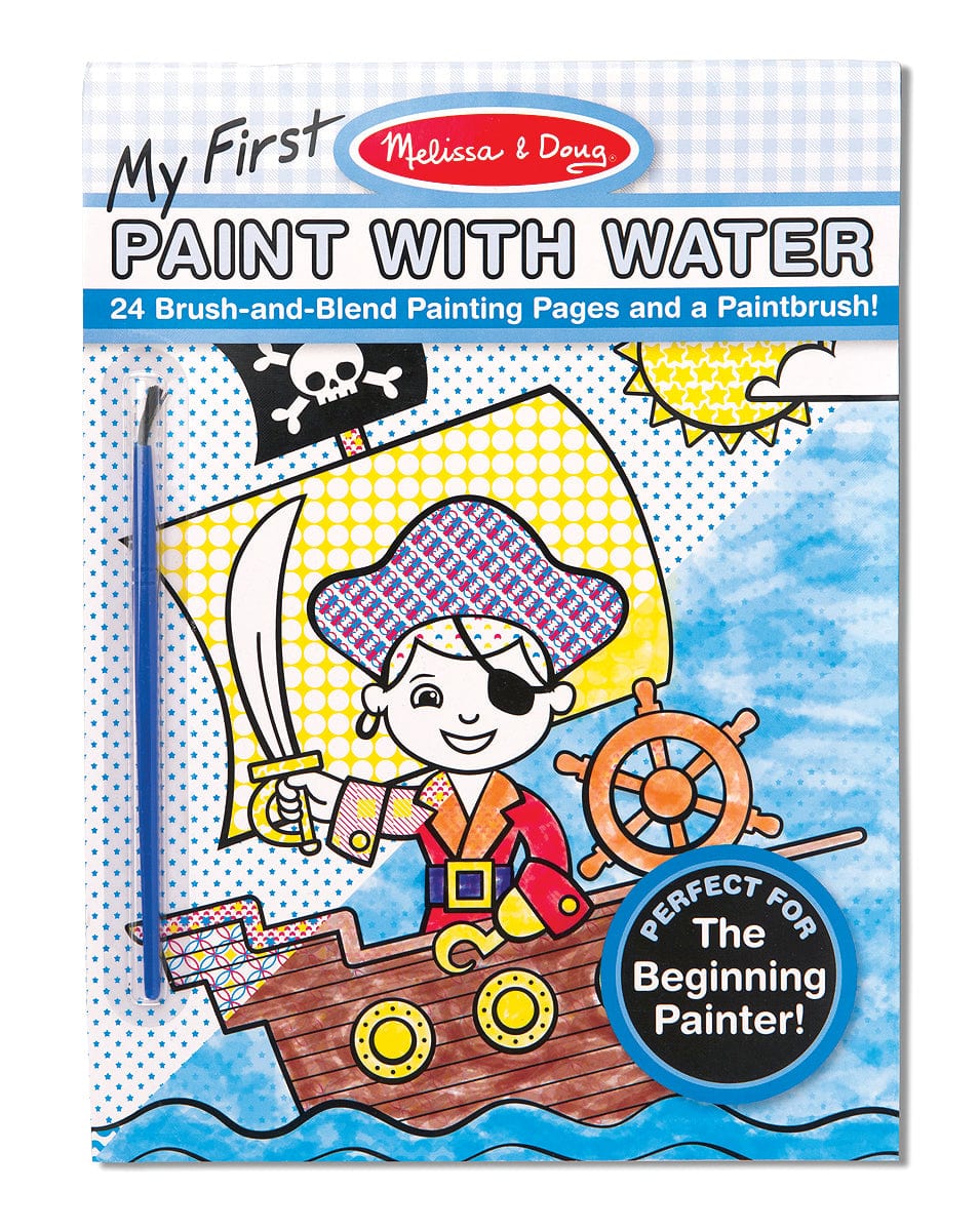 Melissa and Doug Art & Craft Melissa and Doug My First Paint with Water - Pirates Space Construction & More