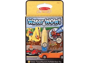 Melissa and Doug Art & Craft Melissa & Doug - On The Go - Water WOW! - Vehicles