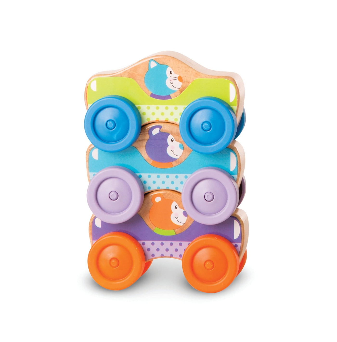 Melissa and Doug Baby Play Mats & Activity Mats Melissa and Doug - First Play - Animal Stacking Cars