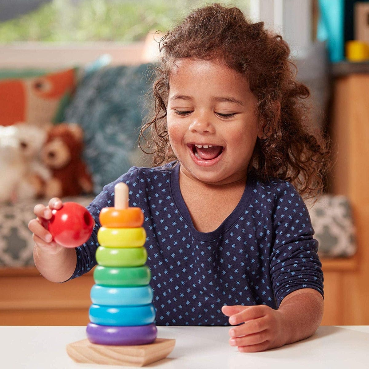 Melissa and Doug Baby & Toddler Toys Melissa and Doug Rainbow Stacker