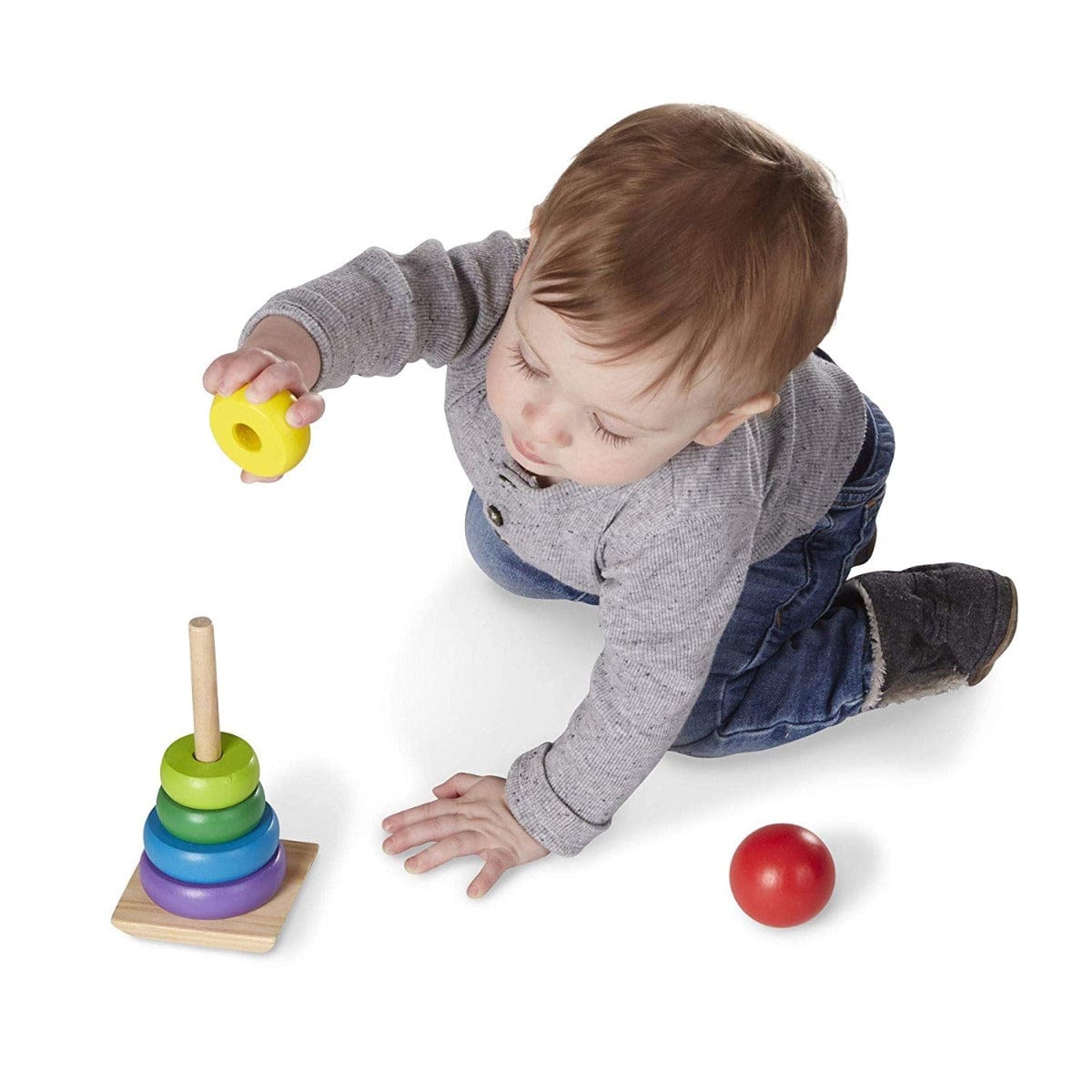 Melissa and Doug Baby & Toddler Toys Melissa and Doug Rainbow Stacker