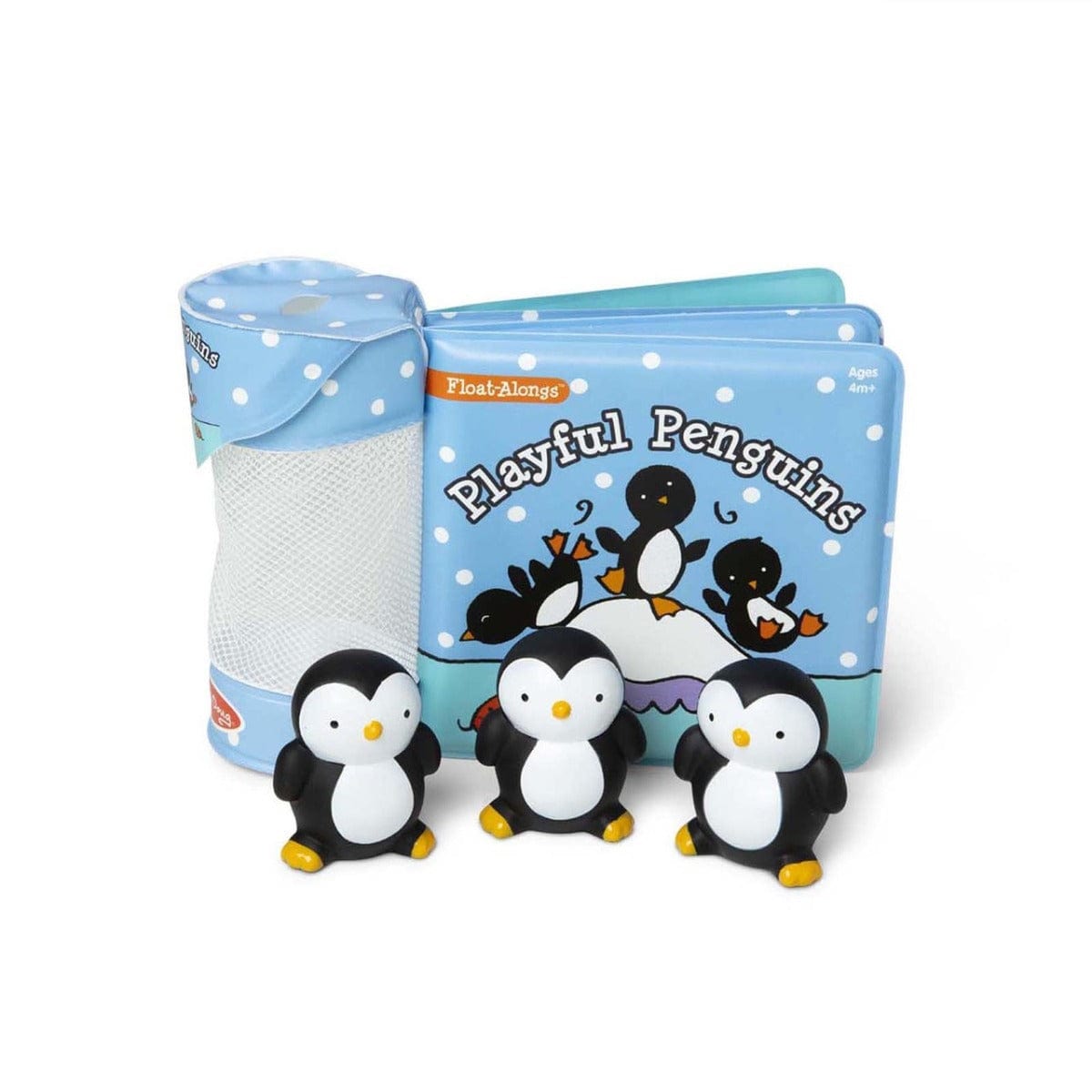 Melissa and Doug Bath Toys Melissa and Doug - Float Alongs Bath Book - Playful Penguins