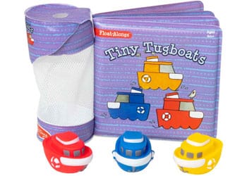 Melissa and Doug Bath Toys Melissa & Doug Float Alongs Bath Book - Tiny Tug Boats