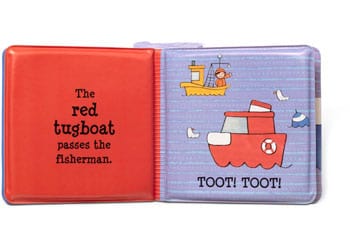 Melissa and Doug Bath Toys Melissa & Doug Float Alongs Bath Book - Tiny Tug Boats