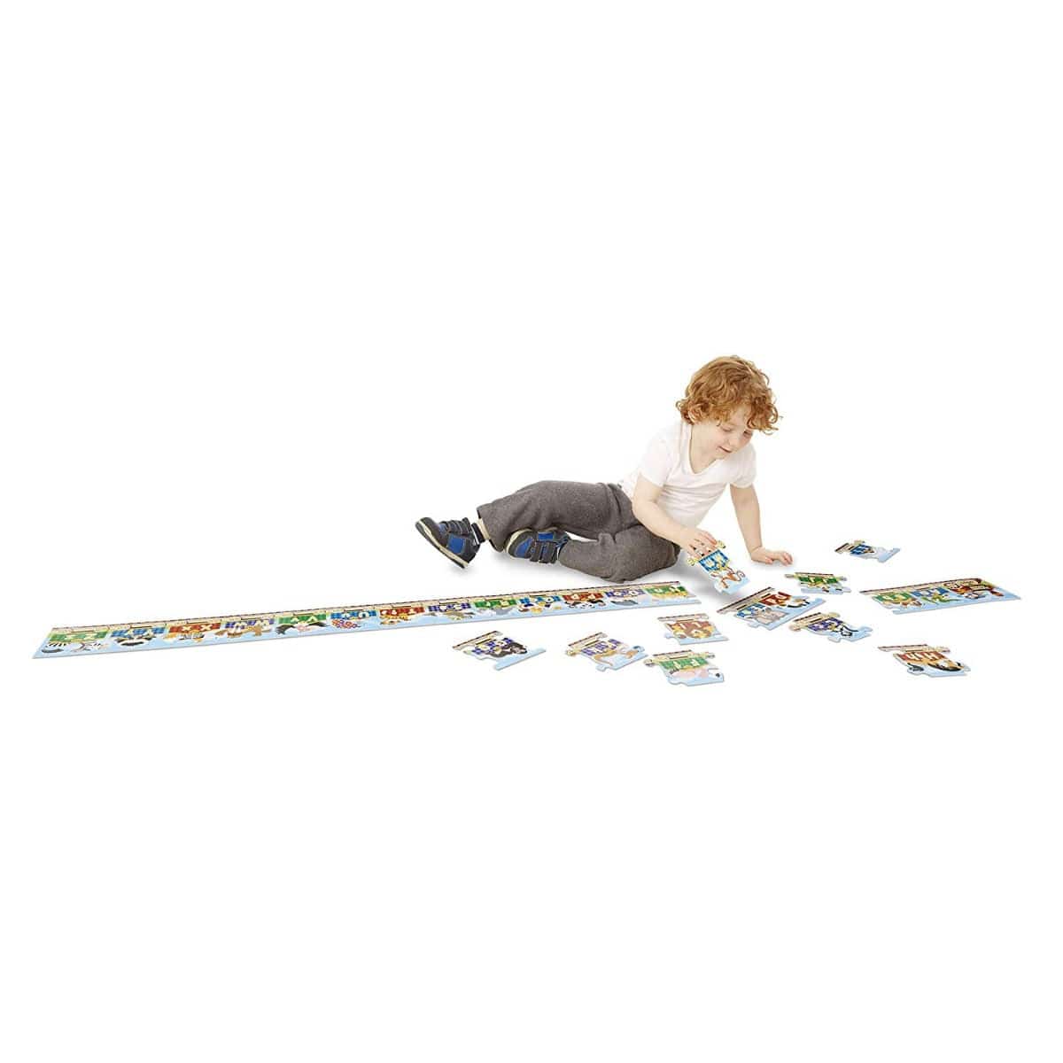 Melissa and Doug Floor Puzzles Melissa and Doug Alphabet Express Floor Puzzle 27pce