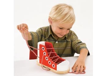 Melissa and Doug Lacing Melissa and Doug Wooden Lacing Sneaker