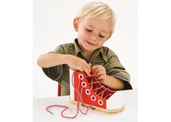 Melissa and Doug Lacing Melissa and Doug Wooden Lacing Sneaker