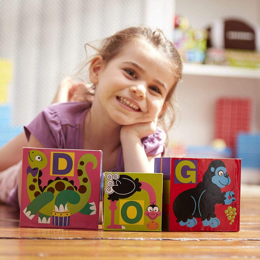 Melissa and Doug Literacy Melissa and Doug Alphabet Nesting & Stacking Blocks