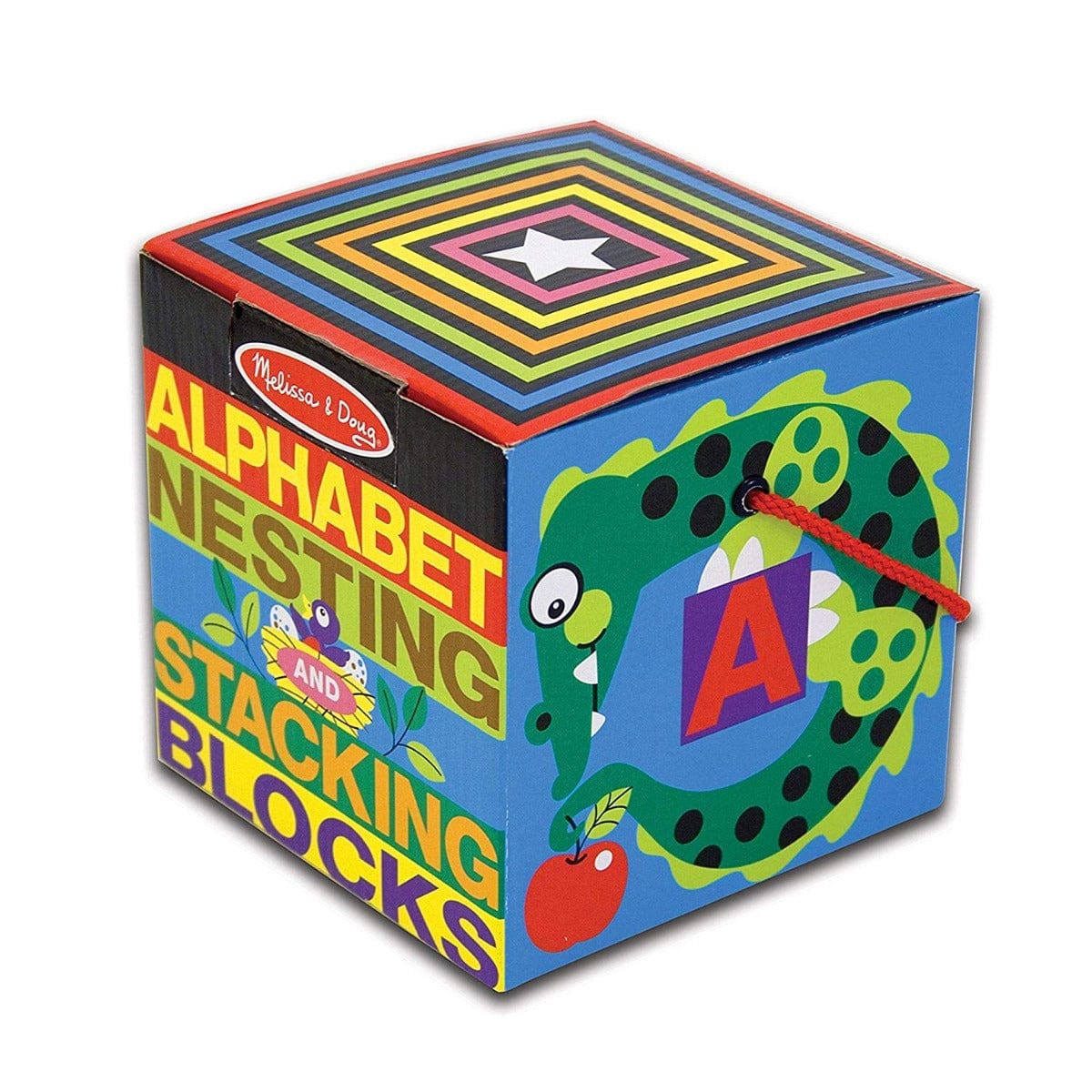 Melissa and Doug Literacy Melissa and Doug Alphabet Nesting & Stacking Blocks