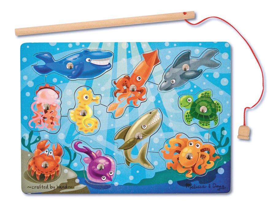 Melissa and Doug Magnetic Puzzles Melissa and Doug Magnetic Fishing Game