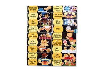 Melissa and Doug Magnetic Puzzles Melissa and Doug Magnetic Star Chart - Responsibility