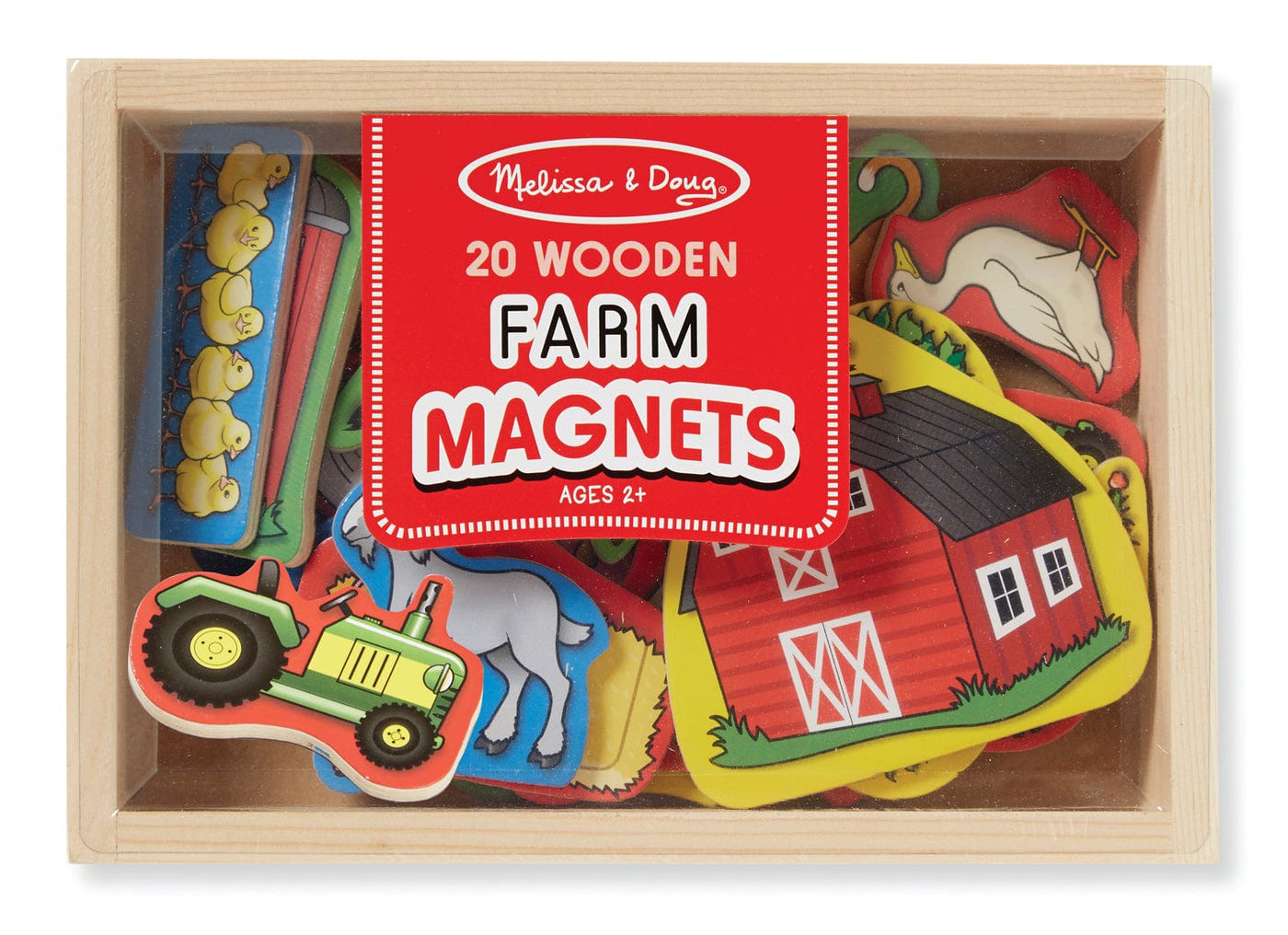 Melissa and Doug Magnetic Puzzles Melissa and Doug Magnetic Wooden Farm