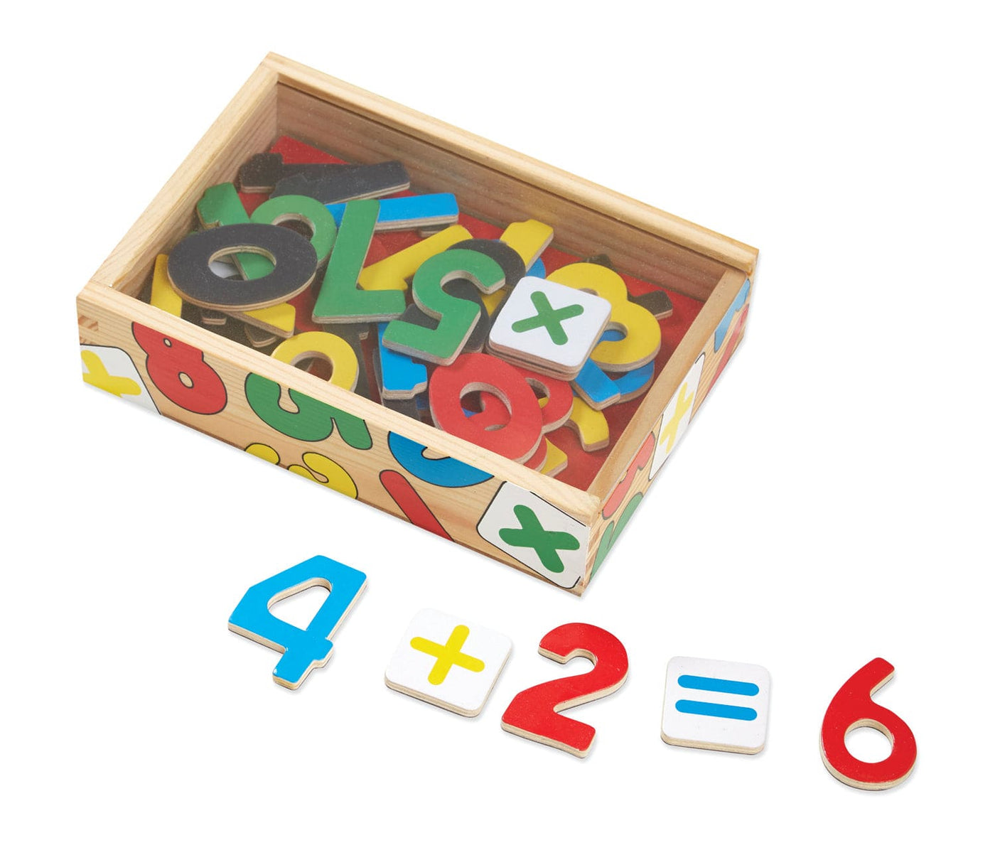 Melissa and Doug Magnetic Puzzles Melissa and Doug Magnetic Wooden Numbers