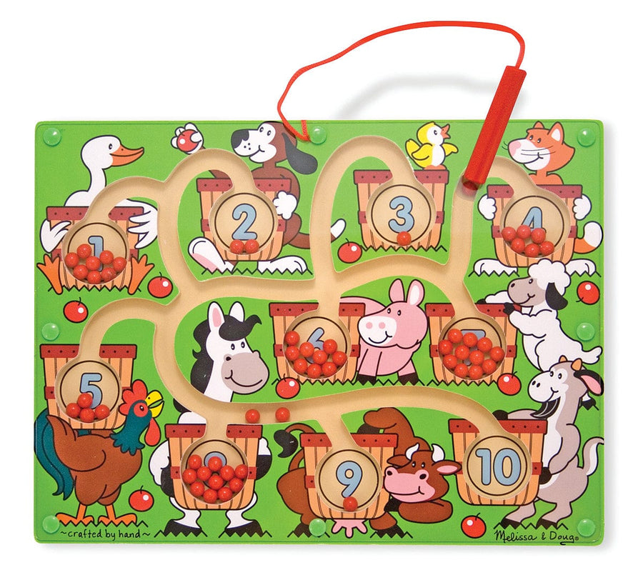 Melissa and Doug Magnetic Puzzles Melissa and Doug Number Magnetic Wand Maze