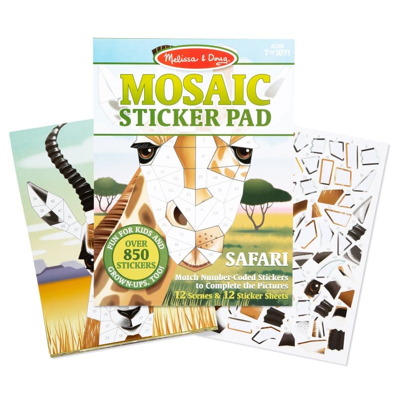 Melissa and Doug Paper Craft Melissa and Doug Mosaic Sticker Pad - Safari