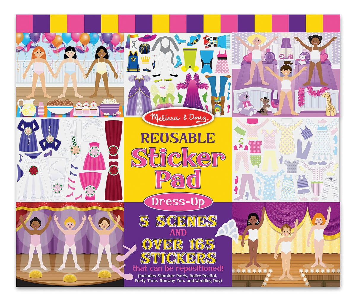 Melissa and Doug Paper Craft Melissa and Doug Reusable Sticker Pad - Dress Ups