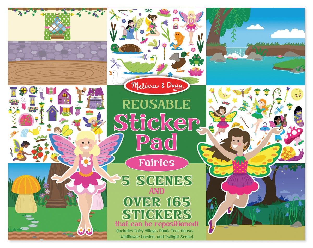 Melissa and Doug Paper Craft Melissa and Doug Reusable Sticker Pad - Fairies