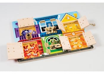 Melissa and Doug Pretend Play Melissa and Doug Latches Board