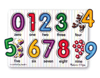 Melissa and Doug Puzzles, Games & Books Melissa & Doug Peg Puzzle - Numbers