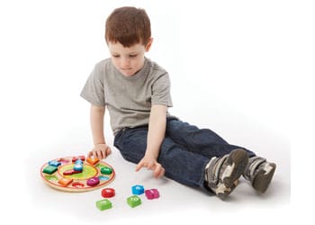 Melissa and Doug Time - Watches and Clocks Melissa and Doug Wooden Shape Sorting Clock