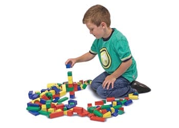 Melissa and Doug Wooden Blocks Melissa and Doug 100 Wood Block Set