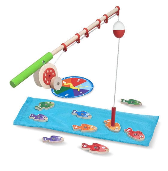 Melissa and Doug Wooden Blocks Melissa & Doug Catch and Count Fishing Game